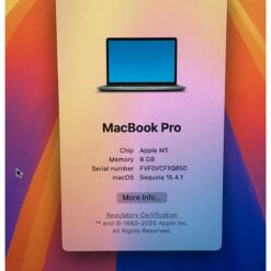 Apple MacBook Pro 16 inch A2485 specification